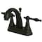 Kingston Brass KS7615NL 4" Centerset Bathroom Faucet, Oil Rubbed Bronze KS7615NL - alternate 1